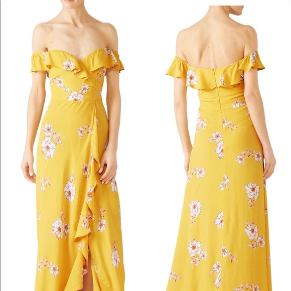 Flynn Skye Dresses & Skirts - NWOT Flynn Skye Revolve Monica Maxi Marigolden XS